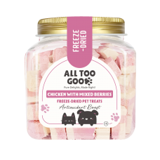 All Too Good Freeze-Dried Treats Chic w/Mixed Berries Antioxidant Boost 100g